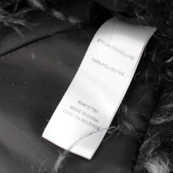 Furry Drop Shoulder Cropped Cardigan (L) - Picture 6 of 6